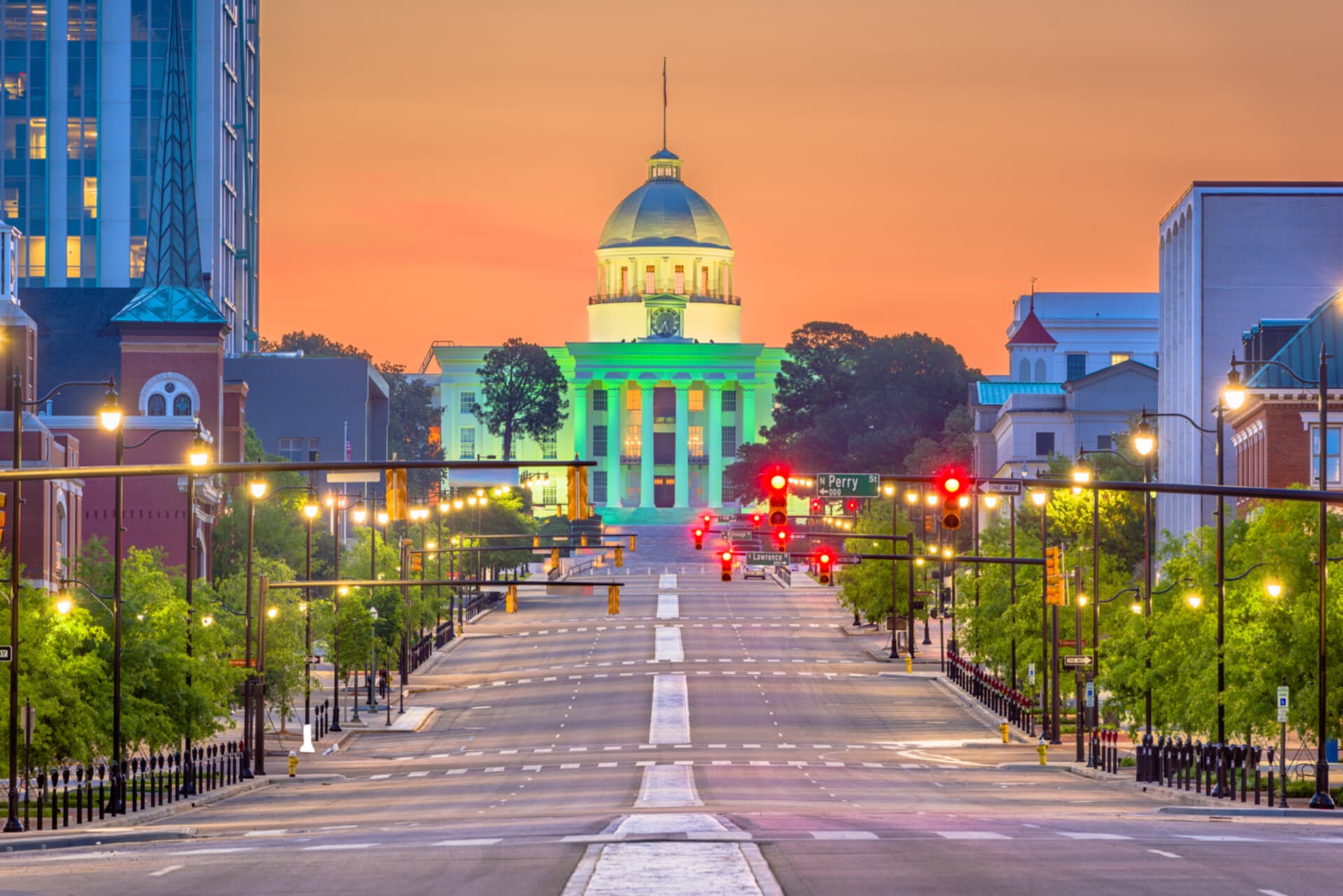 Montgomery Alabama Skyline